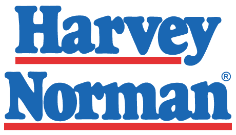 Harvery Norman logo stacked