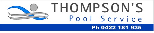 Thompsons Pool Service Sponsor Logo